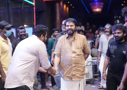 Mammootty's visit to sets of Dulquer Salmaan's 'I'm Game' thrills unit | Mammootty's visit to sets of Dulquer Salmaan's 'I'm Game' thrills unit Mammootty's visit to sets of Dulquer Salmaan's 'I'm Game' thrills unit | Mammootty's visit to sets of Dulquer Salmaan's 'I'm Game' thrills unit