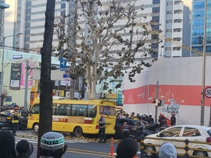 South Korea: Woman in 60s dies after car crashes into hagwon bus; six injured | South Korea: Woman in 60s dies after car crashes into hagwon bus; six injured South Korea: Woman in 60s dies after car crashes into hagwon bus; six injured | South Korea: Woman in 60s dies after car crashes into hagwon bus; six injured