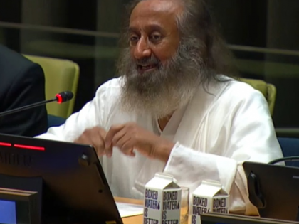Sri Sri Ravi Shankar brings Lord Krishna's lesson of meditation to UN | Sri Sri Ravi Shankar brings Lord Krishna's lesson of meditation to UN Sri Sri Ravi Shankar brings Lord Krishna's lesson of meditation to UN | Sri Sri Ravi Shankar brings Lord Krishna's lesson of meditation to UN
