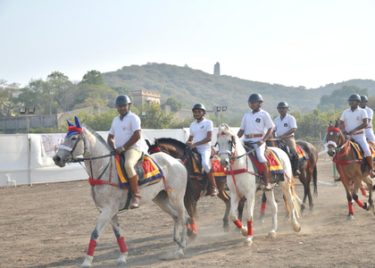 Three-day horse show begins in Gujarat's Morbi, Minister Jitu Vaghani inaugurates event