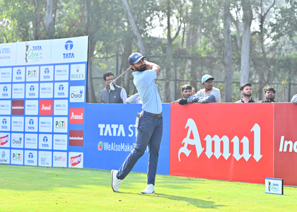 Tata Open Golf: Shubham Jaglan, Yuvraj Sandhu neck-and-neck in two-horse race heading into final round | Tata Open Golf: Shubham Jaglan, Yuvraj Sandhu neck-and-neck in two-horse race heading into final round