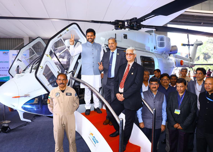 'Aim to see HAL choppers flying globally': Civil Aviation Minister Naidu flags off inaugural flight of Dhruv NG helicopter | 'Aim to see HAL choppers flying globally': Civil Aviation Minister Naidu flags off inaugural flight of Dhruv NG helicopter 'Aim to see HAL choppers flying globally': Civil Aviation Minister Naidu flags off inaugural flight of Dhruv NG helicopter | 'Aim to see HAL choppers flying globally': Civil Aviation Minister Naidu flags off inaugural flight of Dhruv NG helicopter