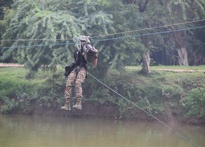 Aquatic manoeuvres dominate Watermanship Training by Army’s Shatrujeet Brigade | Aquatic manoeuvres dominate Watermanship Training by Army’s Shatrujeet Brigade Aquatic manoeuvres dominate Watermanship Training by Army’s Shatrujeet Brigade | Aquatic manoeuvres dominate Watermanship Training by Army’s Shatrujeet Brigade