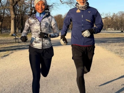 Milind Soman, Ankita Konwar welcome 2026 by 'running across three countries in two days' | Milind Soman, Ankita Konwar welcome 2026 by 'running across three countries in two days' Milind Soman, Ankita Konwar welcome 2026 by 'running across three countries in two days' | Milind Soman, Ankita Konwar welcome 2026 by 'running across three countries in two days'
