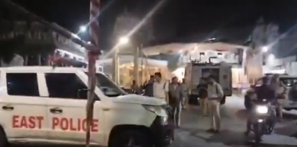 Drunk man tries to damage 'kalashams' at Tirupati temple tower; held after 3-hour security scare | Drunk man tries to damage 'kalashams' at Tirupati temple tower; held after 3-hour security scare Drunk man tries to damage 'kalashams' at Tirupati temple tower; held after 3-hour security scare | Drunk man tries to damage 'kalashams' at Tirupati temple tower; held after 3-hour security scare