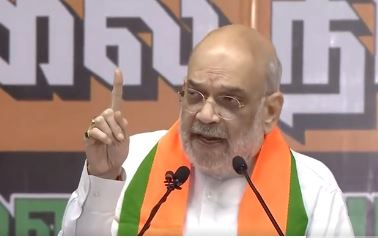 HM Shah predicts NDA govt in Tamil Nadu, launches sharp attack on DMK | HM Shah predicts NDA govt in Tamil Nadu, launches sharp attack on DMK