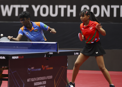 WTT Youth Contender 2026: Syndrela-Sarthak, Vivaan-Naisha win U-19 and U-15 mixed doubles titles | WTT Youth Contender 2026: Syndrela-Sarthak, Vivaan-Naisha win U-19 and U-15 mixed doubles titles WTT Youth Contender 2026: Syndrela-Sarthak, Vivaan-Naisha win U-19 and U-15 mixed doubles titles | WTT Youth Contender 2026: Syndrela-Sarthak, Vivaan-Naisha win U-19 and U-15 mixed doubles titles