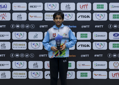 WTT Youth Contender: Aadya Baheti, Rajdeep Biswas clinch U-11 girls and U-11 boys singles titles | WTT Youth Contender: Aadya Baheti, Rajdeep Biswas clinch U-11 girls and U-11 boys singles titles