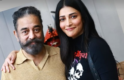 Shruti Haasan says 'It ain't new years without Appa hugs' as she poses with Kamal Haasan | Shruti Haasan says 'It ain't new years without Appa hugs' as she poses with Kamal Haasan Shruti Haasan says 'It ain't new years without Appa hugs' as she poses with Kamal Haasan | Shruti Haasan says 'It ain't new years without Appa hugs' as she poses with Kamal Haasan
