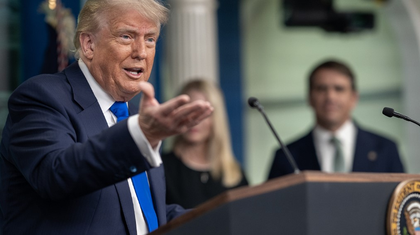 Trump links immigration enforcement to crime drop | Trump links immigration enforcement to crime drop Trump links immigration enforcement to crime drop | Trump links immigration enforcement to crime drop