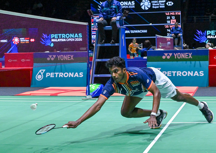 Badminton Asia C'ships: Ayush Shetty stuns world No. 4 Christie to enter SF, confirms medal | Badminton Asia C'ships: Ayush Shetty stuns world No. 4 Christie to enter SF, confirms medal Badminton Asia C'ships: Ayush Shetty stuns world No. 4 Christie to enter SF, confirms medal | Badminton Asia C'ships: Ayush Shetty stuns world No. 4 Christie to enter SF, confirms medal