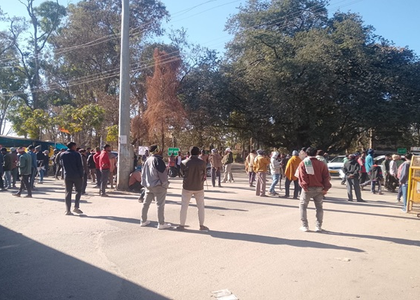 Massive protest in Jharkhand’s Khunti over killing of tribal leader | Massive protest in Jharkhand’s Khunti over killing of tribal leader Massive protest in Jharkhand’s Khunti over killing of tribal leader | Massive protest in Jharkhand’s Khunti over killing of tribal leader