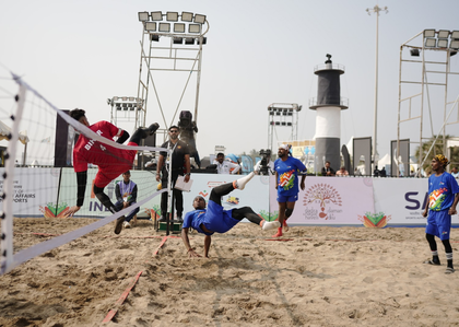 Khelo India Beach Games 2026: Haryana women, Delhi men clinch sepak-takraw gold | Khelo India Beach Games 2026: Haryana women, Delhi men clinch sepak-takraw gold Khelo India Beach Games 2026: Haryana women, Delhi men clinch sepak-takraw gold | Khelo India Beach Games 2026: Haryana women, Delhi men clinch sepak-takraw gold
