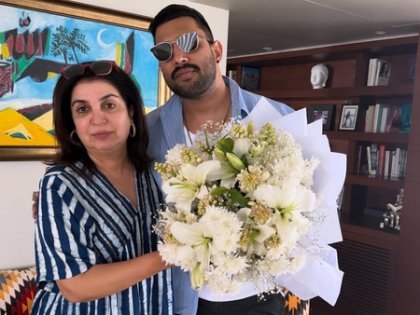 Farah Khan cuts a 'squished' birthday cake, says it exactly represents her life at 61 | Farah Khan cuts a 'squished' birthday cake, says it exactly represents her life at 61 Farah Khan cuts a 'squished' birthday cake, says it exactly represents her life at 61 | Farah Khan cuts a 'squished' birthday cake, says it exactly represents her life at 61