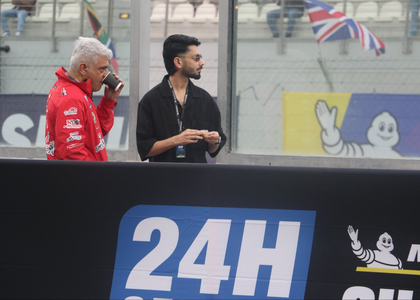 Anirudh catches up with Ajith Kumar on race circuit in Abu Dhabi; video goes viral | Anirudh catches up with Ajith Kumar on race circuit in Abu Dhabi; video goes viral Anirudh catches up with Ajith Kumar on race circuit in Abu Dhabi; video goes viral | Anirudh catches up with Ajith Kumar on race circuit in Abu Dhabi; video goes viral