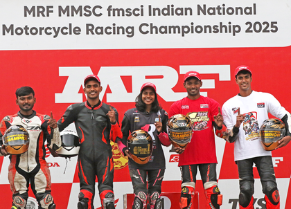 National Motorcycle Racing C'ship: Surya, Raj Kumar end championship drought | National Motorcycle Racing C'ship: Surya, Raj Kumar end championship drought