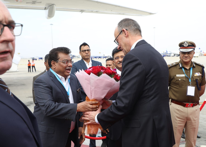 Congress prioritises Rahul Gandhi over German Chancellor Merz's Karnataka visit: BJP | Congress prioritises Rahul Gandhi over German Chancellor Merz's Karnataka visit: BJP Congress prioritises Rahul Gandhi over German Chancellor Merz's Karnataka visit: BJP | Congress prioritises Rahul Gandhi over German Chancellor Merz's Karnataka visit: BJP