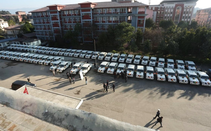 Nepal receives over 60 vehicles from India in first tranche of election support | Nepal receives over 60 vehicles from India in first tranche of election support Nepal receives over 60 vehicles from India in first tranche of election support | Nepal receives over 60 vehicles from India in first tranche of election support