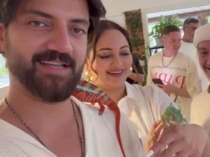 Sonakshi Sinha, Zaheer Iqbal flaunt chameleons crawling on them, actress calls it ‘amazing’ | Sonakshi Sinha, Zaheer Iqbal flaunt chameleons crawling on them, actress calls it ‘amazing’ Sonakshi Sinha, Zaheer Iqbal flaunt chameleons crawling on them, actress calls it ‘amazing’ | Sonakshi Sinha, Zaheer Iqbal flaunt chameleons crawling on them, actress calls it ‘amazing’