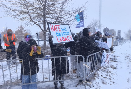 About 100 clergy arrested at Minneapolis airport in anti-ICE protest | About 100 clergy arrested at Minneapolis airport in anti-ICE protest About 100 clergy arrested at Minneapolis airport in anti-ICE protest | About 100 clergy arrested at Minneapolis airport in anti-ICE protest