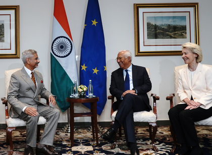 EAM Jaishankar meets European Council President Costa, European Commission chief Leyen | EAM Jaishankar meets European Council President Costa, European Commission chief Leyen EAM Jaishankar meets European Council President Costa, European Commission chief Leyen | EAM Jaishankar meets European Council President Costa, European Commission chief Leyen