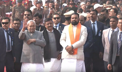 Bihar marks 77th Republic Day with grandeur, CM Nitish Kumar hoists tricolour | Bihar marks 77th Republic Day with grandeur, CM Nitish Kumar hoists tricolour Bihar marks 77th Republic Day with grandeur, CM Nitish Kumar hoists tricolour | Bihar marks 77th Republic Day with grandeur, CM Nitish Kumar hoists tricolour