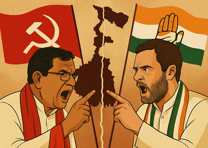 Bengal: Left-Congress war of words reflects imminent rift before upcoming polls | Bengal: Left-Congress war of words reflects imminent rift before upcoming polls Bengal: Left-Congress war of words reflects imminent rift before upcoming polls | Bengal: Left-Congress war of words reflects imminent rift before upcoming polls