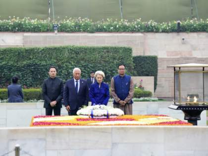 EU leaders meet PM Modi, say looking forward to fruitful summit | EU leaders meet PM Modi, say looking forward to fruitful summit EU leaders meet PM Modi, say looking forward to fruitful summit | EU leaders meet PM Modi, say looking forward to fruitful summit