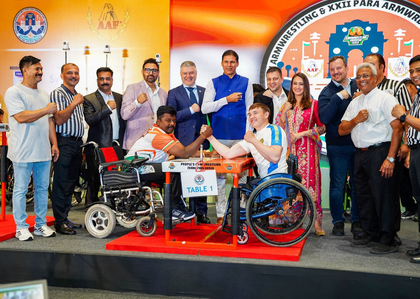 People’s Armwrestling Federation of India gets Paralympic Committee of India affiliation | People’s Armwrestling Federation of India gets Paralympic Committee of India affiliation People’s Armwrestling Federation of India gets Paralympic Committee of India affiliation | People’s Armwrestling Federation of India gets Paralympic Committee of India affiliation