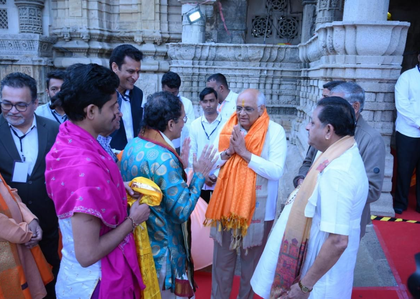 Gujarat CM offers prayers at Dwarkadhish temple, reviews lion conservation efforts in Gir | Gujarat CM offers prayers at Dwarkadhish temple, reviews lion conservation efforts in Gir Gujarat CM offers prayers at Dwarkadhish temple, reviews lion conservation efforts in Gir | Gujarat CM offers prayers at Dwarkadhish temple, reviews lion conservation efforts in Gir