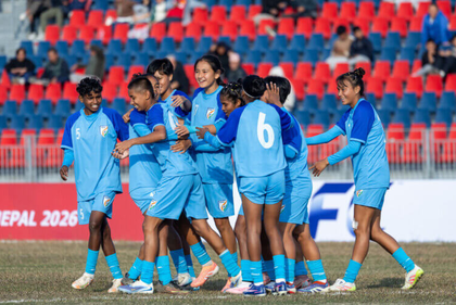 India begin SAFF U19 Women’s C’ship with a win against Nepal | India begin SAFF U19 Women’s C’ship with a win against Nepal India begin SAFF U19 Women’s C’ship with a win against Nepal | India begin SAFF U19 Women’s C’ship with a win against Nepal