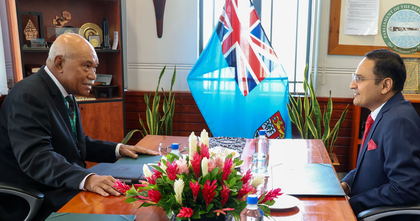 Indian envoy, Fiji Parliament Speaker discuss strengthening bilateral cooperation | Indian envoy, Fiji Parliament Speaker discuss strengthening bilateral cooperation Indian envoy, Fiji Parliament Speaker discuss strengthening bilateral cooperation | Indian envoy, Fiji Parliament Speaker discuss strengthening bilateral cooperation
