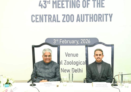 Bhupender Yadav forms panel to study CSR role in improvement of zoos | Bhupender Yadav forms panel to study CSR role in improvement of zoos Bhupender Yadav forms panel to study CSR role in improvement of zoos | Bhupender Yadav forms panel to study CSR role in improvement of zoos