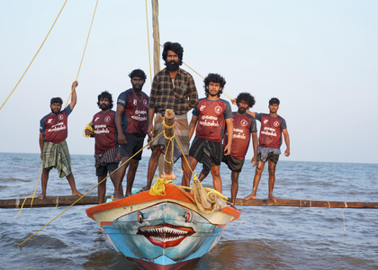 Soori drops BTS video showing him working out at sea for 'Mandaadi' | Soori drops BTS video showing him working out at sea for 'Mandaadi' Soori drops BTS video showing him working out at sea for 'Mandaadi' | Soori drops BTS video showing him working out at sea for 'Mandaadi'