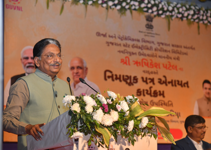 Dedication in govt service brings respect along with salary: Gujarat Minister | Dedication in govt service brings respect along with salary: Gujarat Minister Dedication in govt service brings respect along with salary: Gujarat Minister | Dedication in govt service brings respect along with salary: Gujarat Minister