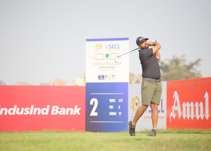 Chhattisgarh Open: Kabthiyal, Baisoya emerge joint leaders in Round 3 | Chhattisgarh Open: Kabthiyal, Baisoya emerge joint leaders in Round 3
