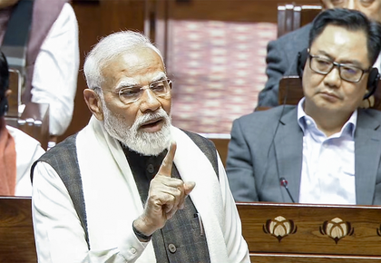 PM Modi thwarts Oppn attempts at disrupting RS address, defends govt and criticises Congress's past | PM Modi thwarts Oppn attempts at disrupting RS address, defends govt and criticises Congress's past PM Modi thwarts Oppn attempts at disrupting RS address, defends govt and criticises Congress's past | PM Modi thwarts Oppn attempts at disrupting RS address, defends govt and criticises Congress's past