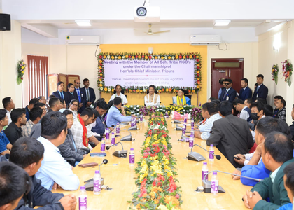 NGOs vital in shaping responsible future generation: Tripura CM | NGOs vital in shaping responsible future generation: Tripura CM NGOs vital in shaping responsible future generation: Tripura CM | NGOs vital in shaping responsible future generation: Tripura CM