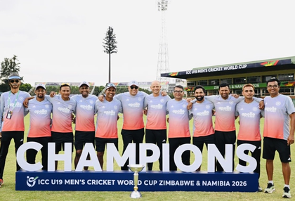 Professionalism, attention to detail made all the difference: Laxman hails support staff's teamwork in U19 WC glory | Professionalism, attention to detail made all the difference: Laxman hails support staff's teamwork in U19 WC glory Professionalism, attention to detail made all the difference: Laxman hails support staff's teamwork in U19 WC glory | Professionalism, attention to detail made all the difference: Laxman hails support staff's teamwork in U19 WC glory