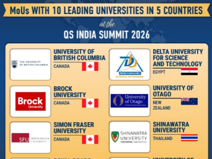 JGU signs MoUs with 10 leading universities in 5 countries at QS India Summit | JGU signs MoUs with 10 leading universities in 5 countries at QS India Summit JGU signs MoUs with 10 leading universities in 5 countries at QS India Summit | JGU signs MoUs with 10 leading universities in 5 countries at QS India Summit
