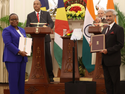 Maritime security, regional stability central to India-Seychelles relationship: Herminie | Maritime security, regional stability central to India-Seychelles relationship: Herminie