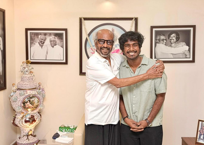 Rajinikanth appreciates 'With Love' team; Soundarya calls her team's meeting with her dad 'an emotion' | Rajinikanth appreciates 'With Love' team; Soundarya calls her team's meeting with her dad 'an emotion' Rajinikanth appreciates 'With Love' team; Soundarya calls her team's meeting with her dad 'an emotion' | Rajinikanth appreciates 'With Love' team; Soundarya calls her team's meeting with her dad 'an emotion'