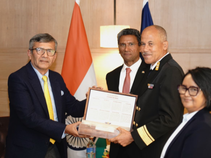 Secretary Rajesh Kumar Singh discusses defence ties with Seychelles Minister | Secretary Rajesh Kumar Singh discusses defence ties with Seychelles Minister Secretary Rajesh Kumar Singh discusses defence ties with Seychelles Minister | Secretary Rajesh Kumar Singh discusses defence ties with Seychelles Minister