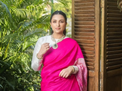 ‘Mamma’ Parineeti Chopra stuns in pink saree as she steps out for 2 hours | ‘Mamma’ Parineeti Chopra stuns in pink saree as she steps out for 2 hours ‘Mamma’ Parineeti Chopra stuns in pink saree as she steps out for 2 hours | ‘Mamma’ Parineeti Chopra stuns in pink saree as she steps out for 2 hours