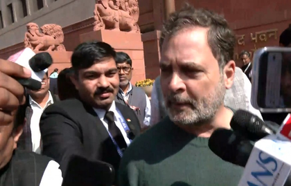 Rahul snaps at reporters, when questioned about ‘privilege’ motion against him | Rahul snaps at reporters, when questioned about ‘privilege’ motion against him Rahul snaps at reporters, when questioned about ‘privilege’ motion against him | Rahul snaps at reporters, when questioned about ‘privilege’ motion against him