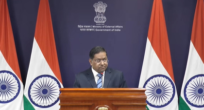 India backs efforts aimed at promoting peace, stability and dialogue in West Asia: MEA | India backs efforts aimed at promoting peace, stability and dialogue in West Asia: MEA India backs efforts aimed at promoting peace, stability and dialogue in West Asia: MEA | India backs efforts aimed at promoting peace, stability and dialogue in West Asia: MEA