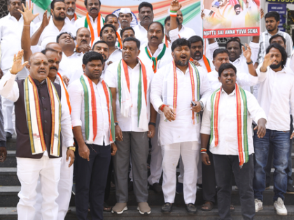 Congress wins majority of urban local bodies in Telangana | Congress wins majority of urban local bodies in Telangana Congress wins majority of urban local bodies in Telangana | Congress wins majority of urban local bodies in Telangana