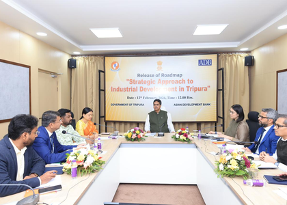 Tripura emerging as model state in development; ADB roadmap to boost industrial growth: CM Saha | Tripura emerging as model state in development; ADB roadmap to boost industrial growth: CM Saha Tripura emerging as model state in development; ADB roadmap to boost industrial growth: CM Saha | Tripura emerging as model state in development; ADB roadmap to boost industrial growth: CM Saha
