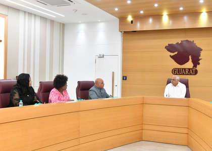 Gujarat CM meets Zimbabwe delegation, explores MSME partnership | Gujarat CM meets Zimbabwe delegation, explores MSME partnership Gujarat CM meets Zimbabwe delegation, explores MSME partnership | Gujarat CM meets Zimbabwe delegation, explores MSME partnership