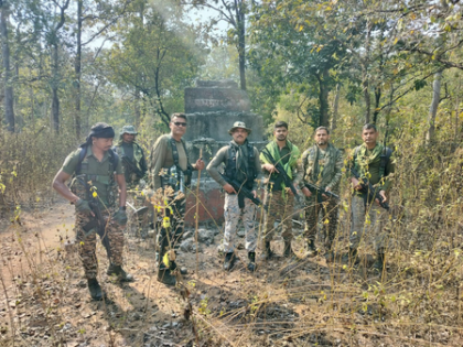 Security forces demolish five Maoist memorials in Chhattisgarh's Bijapur district | Security forces demolish five Maoist memorials in Chhattisgarh's Bijapur district Security forces demolish five Maoist memorials in Chhattisgarh's Bijapur district | Security forces demolish five Maoist memorials in Chhattisgarh's Bijapur district
